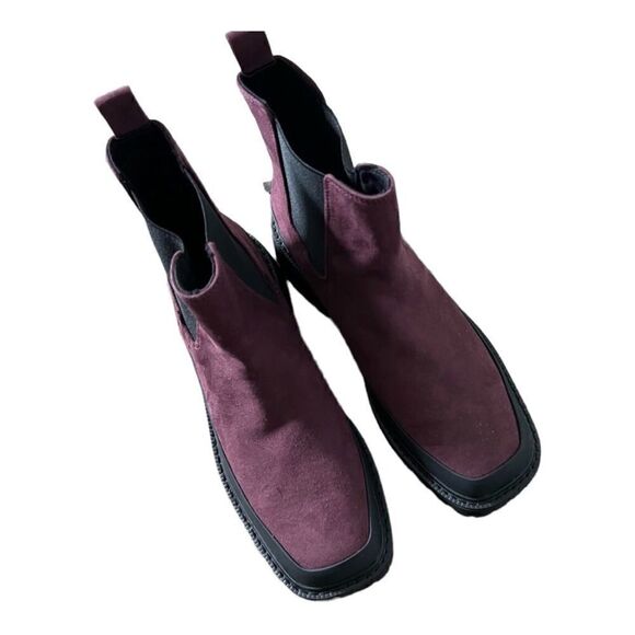 Nordstrom Rack Purple Lug Sole Bellamy Booties - Picture 2 of 6